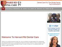 Tablet Screenshot of harvardrddentalcare.com